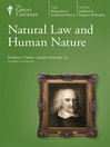 Cover image for Natural Law and Human Nature
